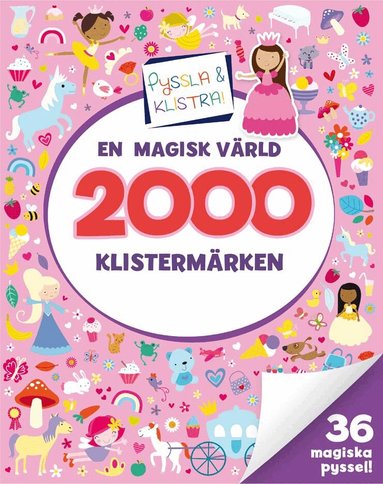 2000 klistermärken. En magisk värld, Häftad