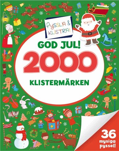 Rachel Gipetti - 2000 klistermärken. God jul!, Häftad