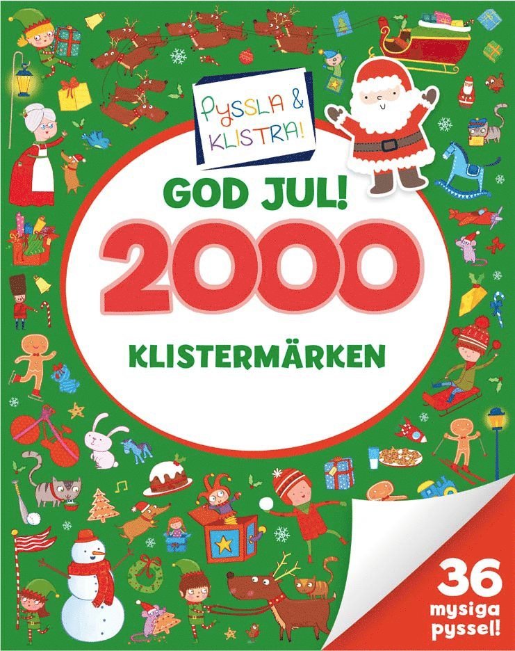 2000 klistermärken : God jul! 1