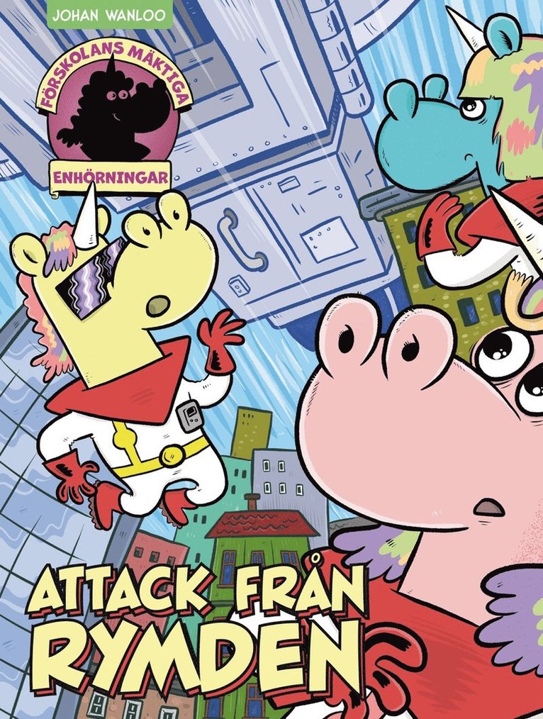 Johan Wanloo - Attack från rymden, Inbunden