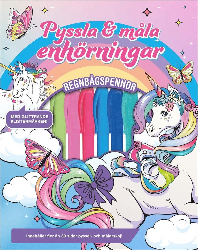Pyssla och måla enhörningar 1
