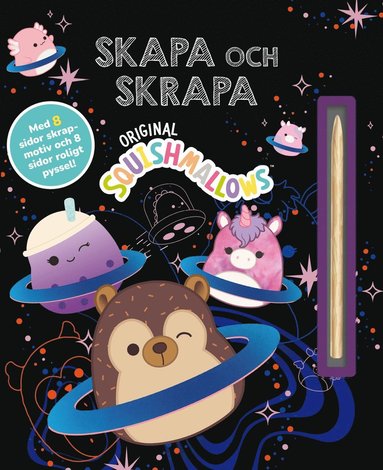 bokomslag Skapa och skrapa : Squishmallows