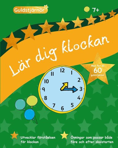 bokomslag Lär dig klockan 7+