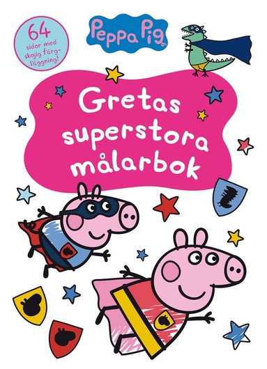 Neville Astley, Mark Baker - Gretas superstora målarbok, Häftad