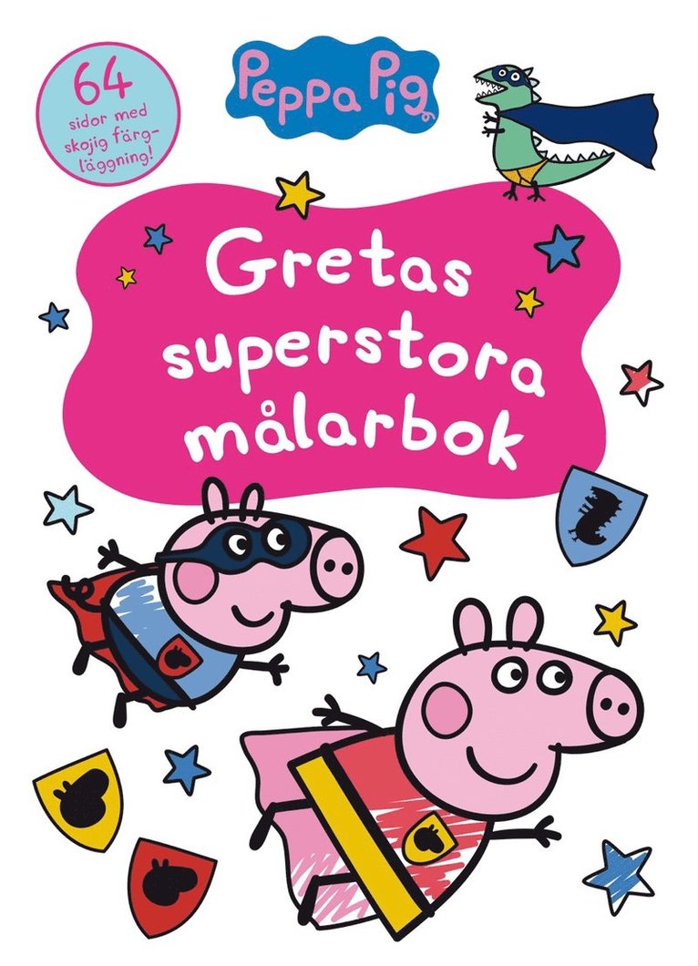 Gretas superstora målarbok 1