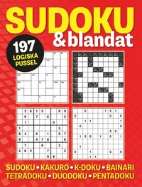 bokomslag Sudoku & blandat (röd)