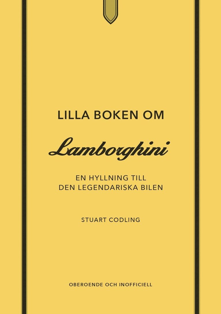 Lilla boken om Lamborghini : En hyllning till den legendariska bilen 1