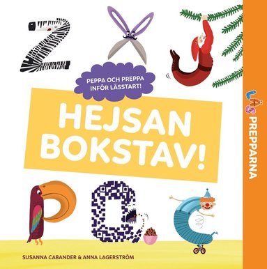 Susanna Cabander - Hejsan bokstav!, Inbunden
