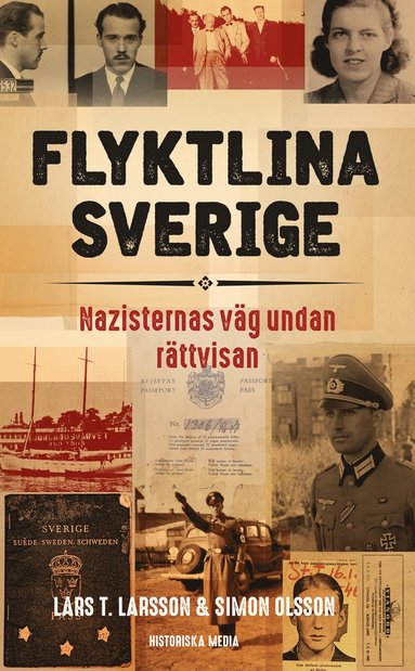 bokomslag Flyktlina Sverige : nazisternas väg undan rättvisan