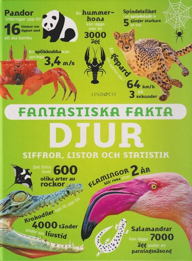 bokomslag Fantastiska fakta. Djur : siffror, listor och statistik