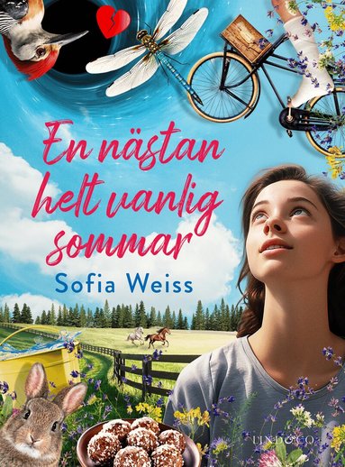 Sofia Weiss - En nästan helt vanlig sommar, Inbunden