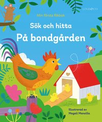 bokomslag Min första flikbok : sök och hitta på bondgården