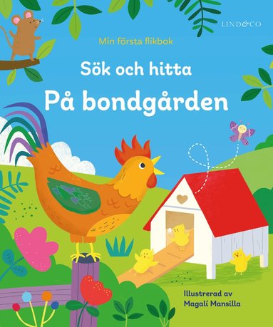 bokomslag Min första flikbok : Sök och hitta på bondgården