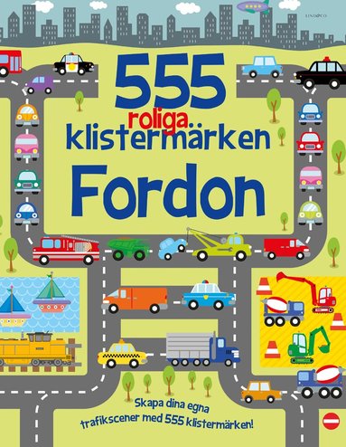 Susan Mayes - 555 roliga klistermärken : Fordon, Häftad