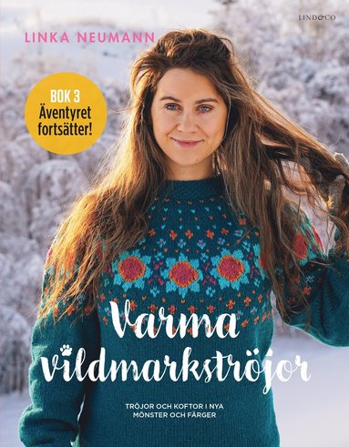 bokomslag Varma vildmarkströjor : tröjor och koftor i nya mönster och färger
