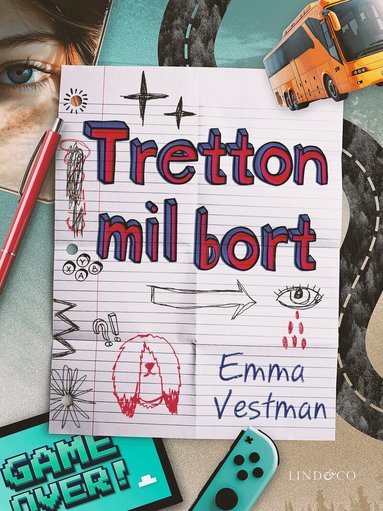 Emma Vestman - Tretton mil bort, Inbunden