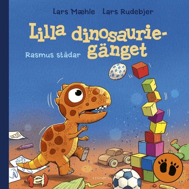 Lars Mæhle - Lilla dinosauriegänget. Rasmus städar, Inbunden