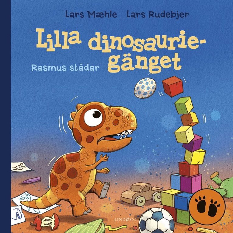 Lars Mæhle - Lilla dinosauriegänget. Rasmus städar, Inbunden