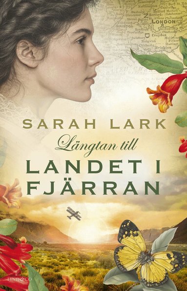 Sarah Lark - Längtan till landet i fjärran, Inbunden