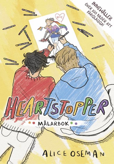 Alice Oseman - Heartstopper Målarbok, Häftad