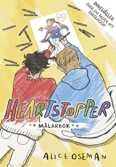 bokomslag Heartstopper Målarbok