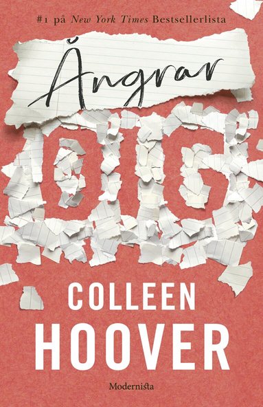 Colleen Hoover - Ångrar dig, Inbunden