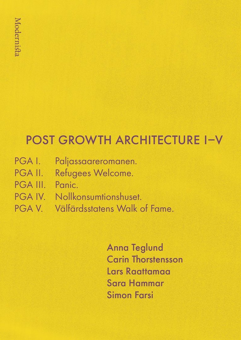 Post Growth Architecture I-V 1