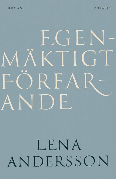 Lena Andersson - Egenmäktigt förfarande, Inbunden