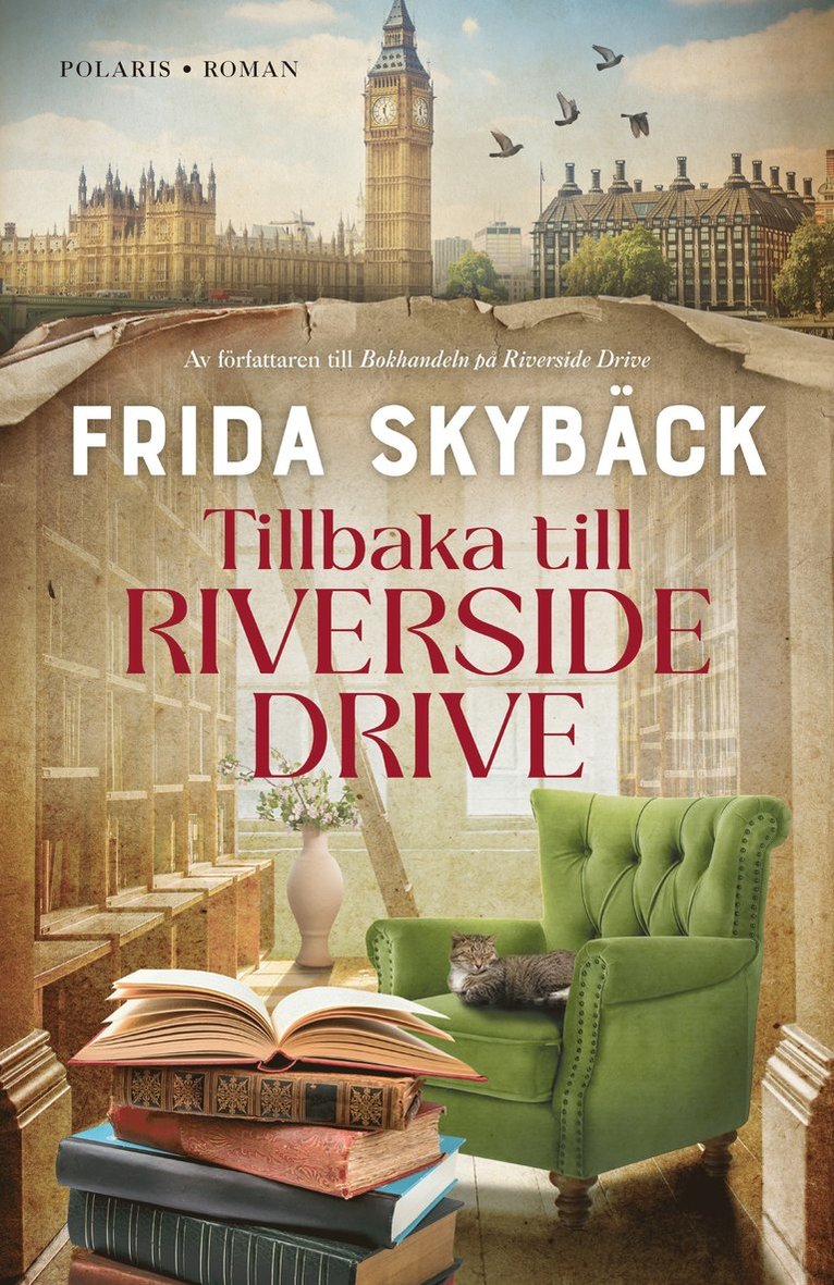 Frida Skybäck - Tillbaka till Riverside Drive, Inbunden