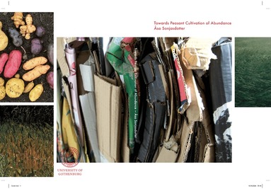 Åsa Sonjasdotter - Towards peasant cultivation of abundance, Häftad