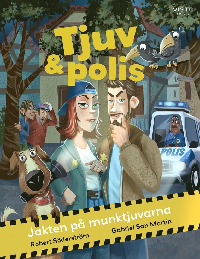 Tjuv och polis : jakten på munktjuvarna