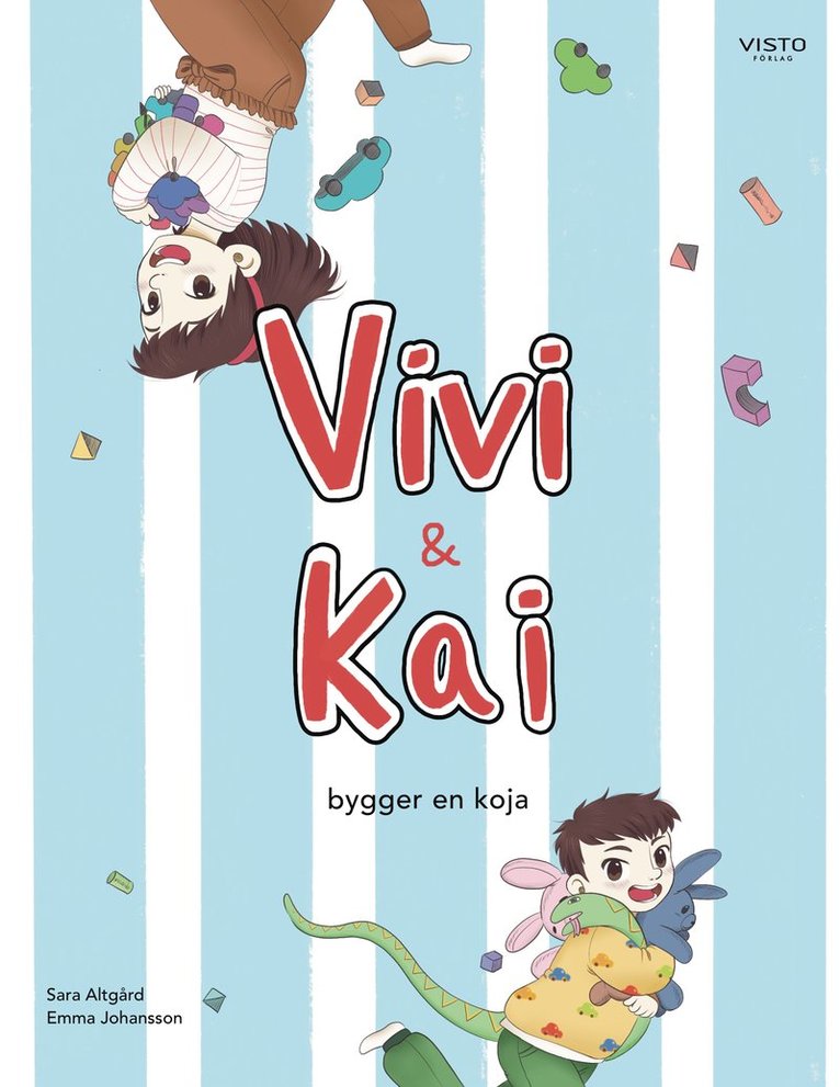 Vivi och Kai bygger en koja 1