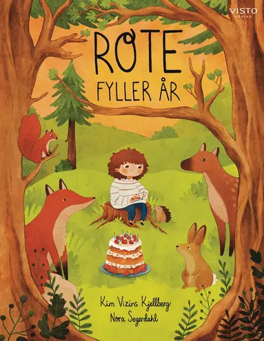 Kim Vizins Kjellberg - Rote fyller år, Inbunden