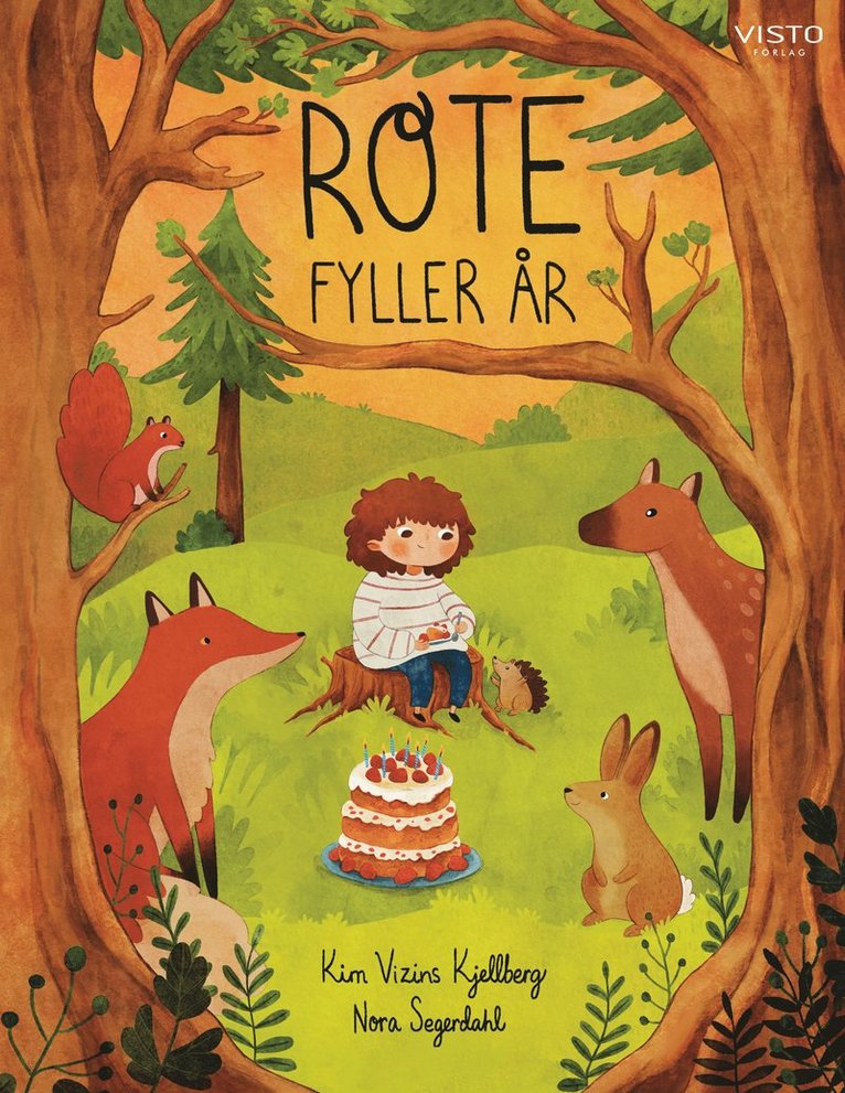 Kim Vizins Kjellberg - Rote fyller år, Inbunden
