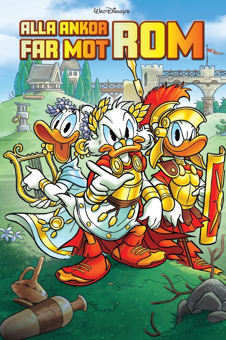 Kalle Ankas Pocket Special. Alla ankor far mot Rom, Häftad