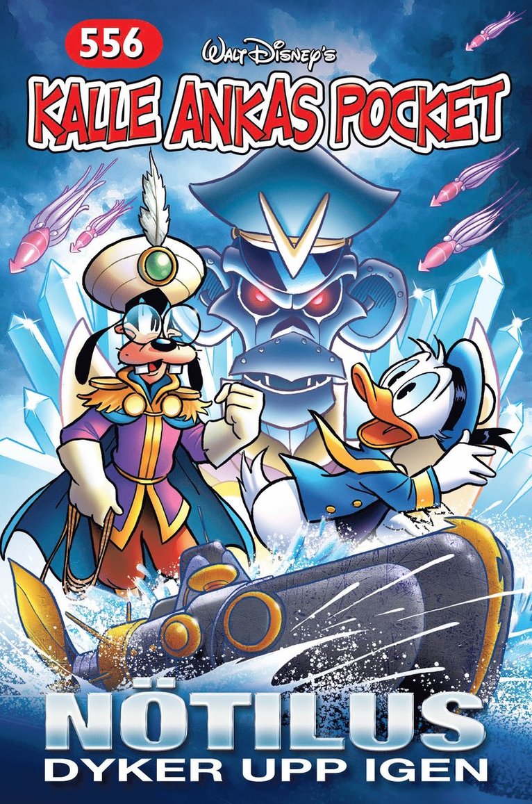 Kalle Ankas Pocket 556. Nötilus dyker upp igen