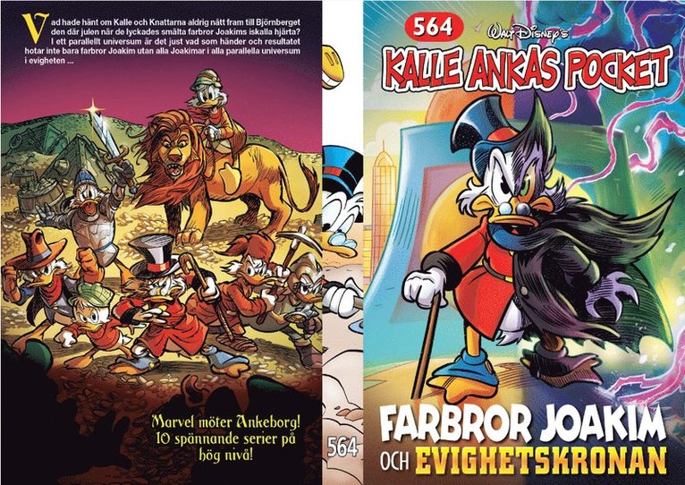 Kalle Ankas Pocket 564. Farbror Joakim och Evighetskronan