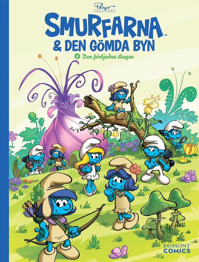 Smurfarna och den gömda byn. Den förbjudna skogen 1