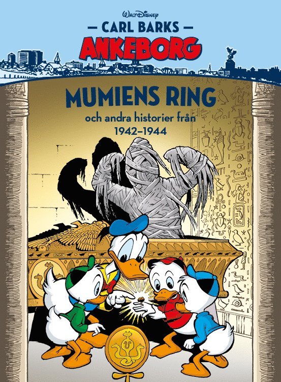 Mumiens ring och andra historier från 1942-44, Kartonnage