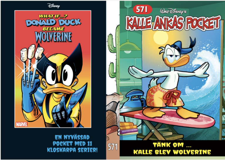 Kalle Ankas Pocket 571 : Tänk om... Kalle blev Wolverine 1