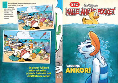 bokomslag Kalle Ankas Pocket 572 : Varning Ankor!