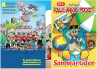 bokomslag Kalle Ankas Pocket 573. Sommartider