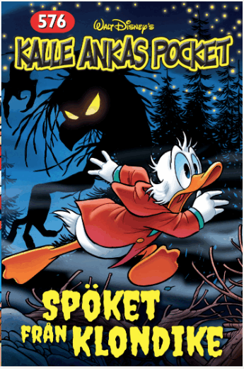 Kalle Ankas Pocket 576. Spöket från Klondike, Häftad