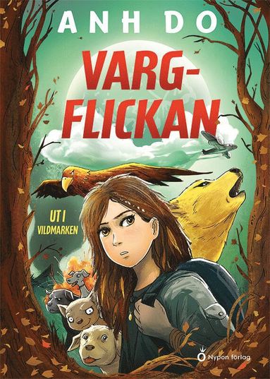 bokomslag Vargflickan - Ut i vildmarken