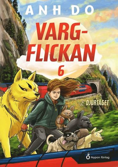 bokomslag Vargflickan - Djurtåget