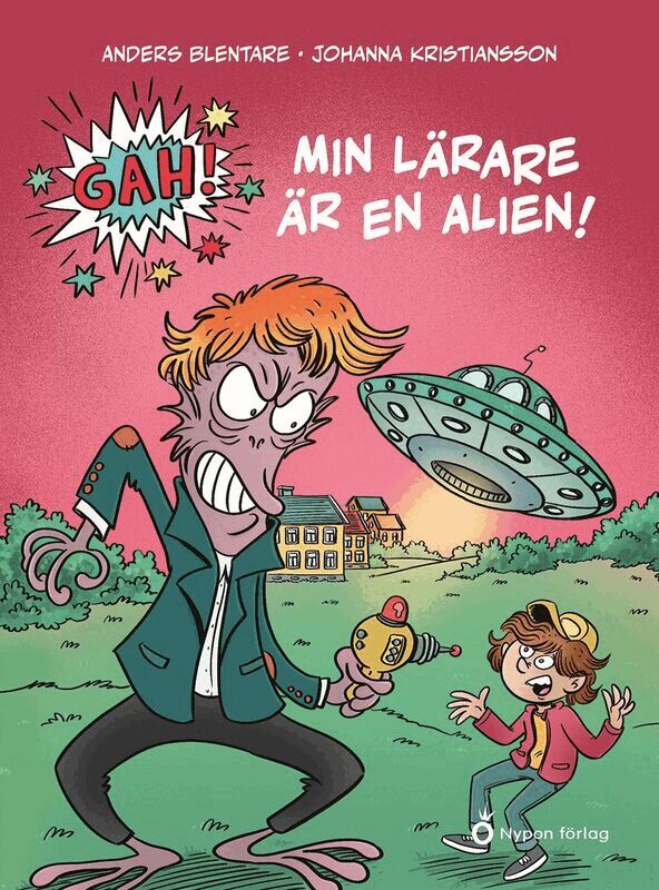 Anders Blentare - GAH! Min lärare är en alien, Kartonnage