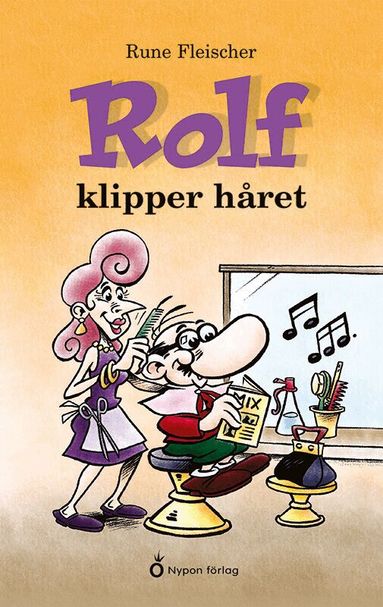 Rune Fleischer - Rolf klipper håret, Kartonnage