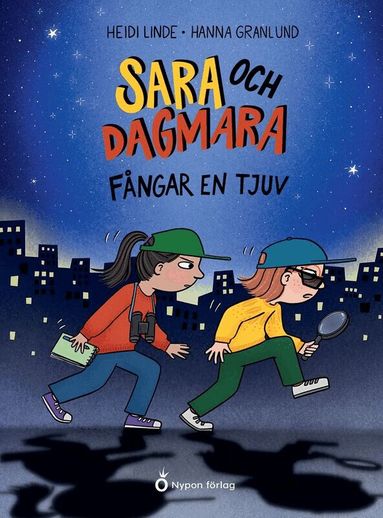Heidi Linde - Sara och Dagmara fångar en tjuv, Kartonnage