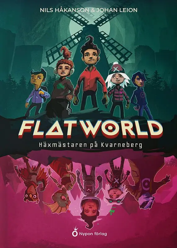 Nils Håkanson - Flatworld - Häxmästaren på Kvarneberg, Kartonnage. Tillgänglighet: Lägg i varukorg