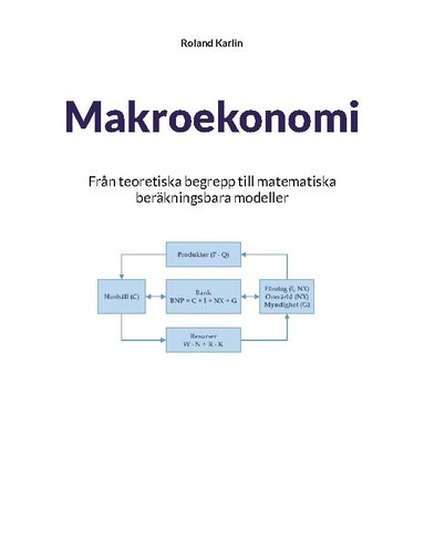 bokomslag Makroekonomi : Från teoretiska begrepp till matematiska beräkningsbara mode